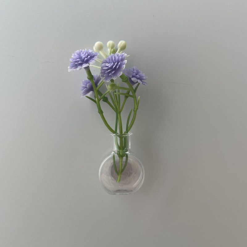 🌸 Mini Magnetic Vase Refrigerator Magnet