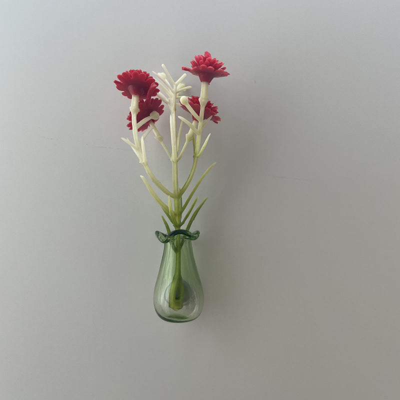 🌸 Mini Magnetic Vase Refrigerator Magnet