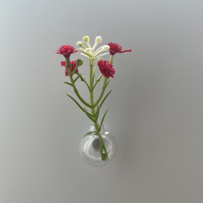 🌸 Mini Magnetic Vase Refrigerator Magnet