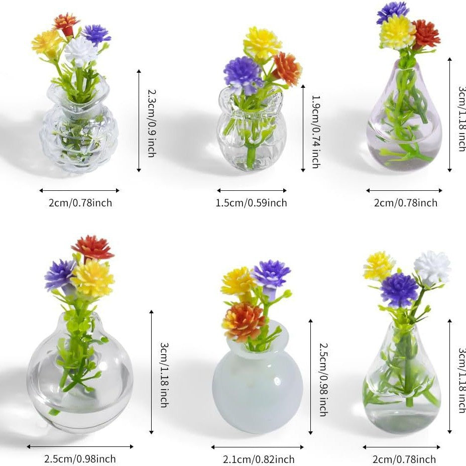 🌸 Mini Magnetic Vase Refrigerator Magnet