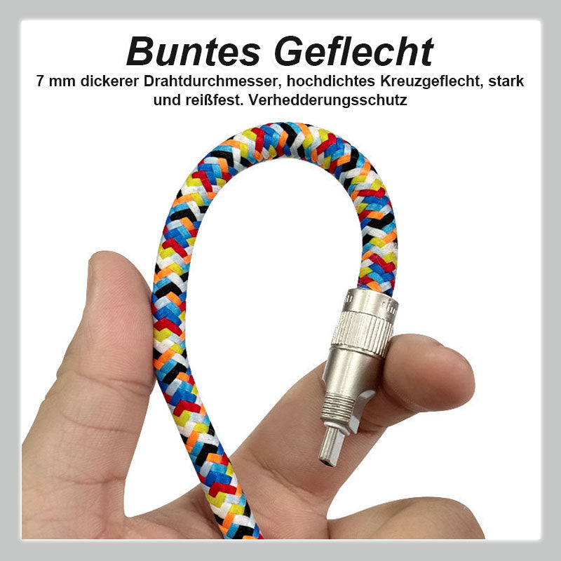 Tragbare Lanyard-Datenleitung, jederzeit schnelles Aufladen! Und das Handy geht nie wieder verloren!