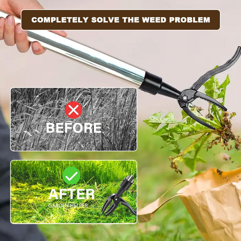 🌿 Weed puller – stand upright and pull weeds out with ease