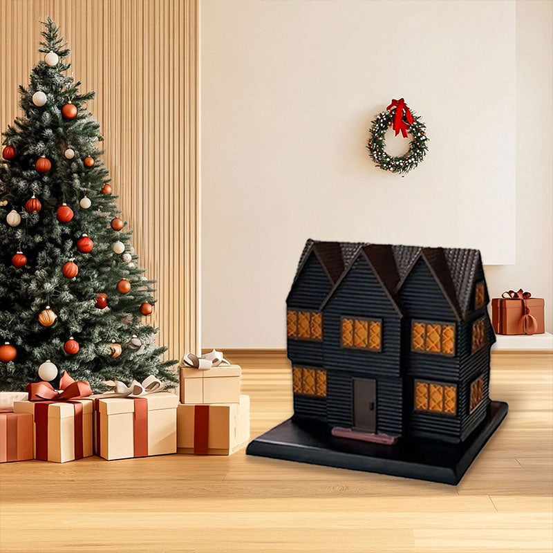 Christmas Ornaments Incense Burner House