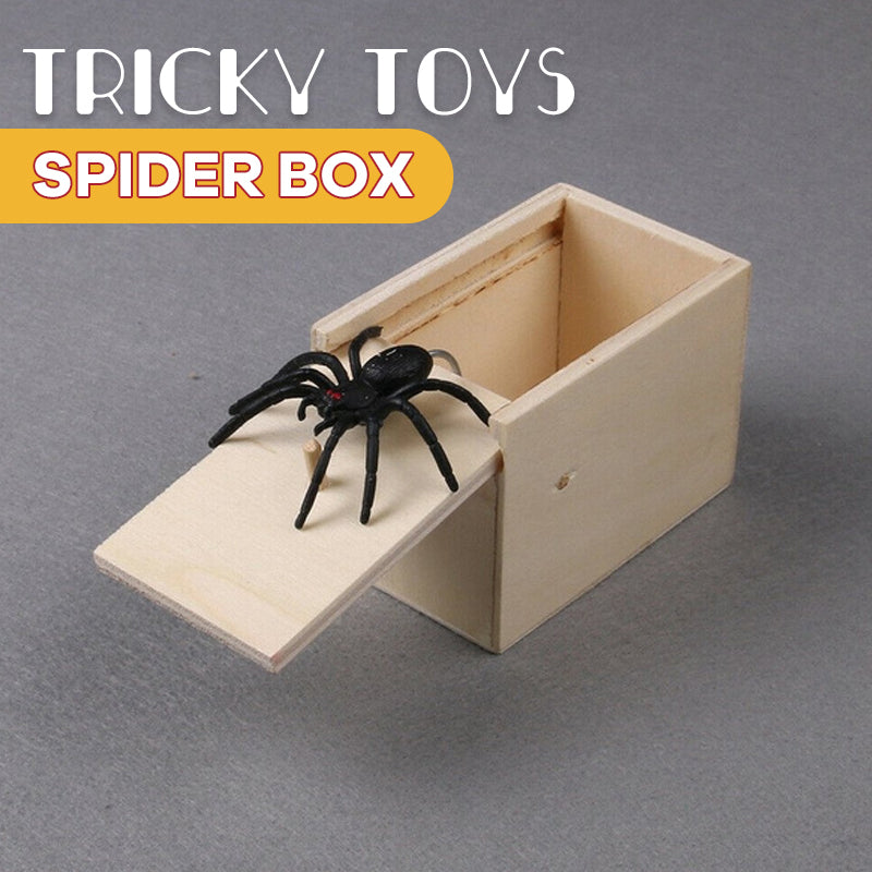 Tricky Spider Holzkiste