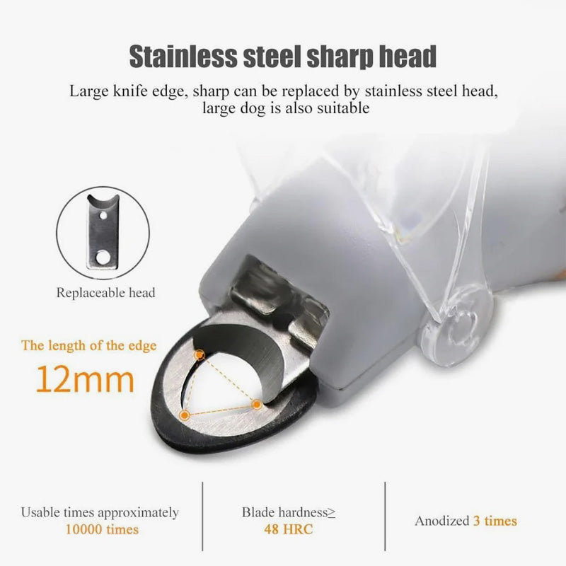 LED nůžky na nehty pro domácí mazlíčky