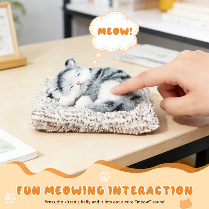 Cute Kitten Plush Gift 🐱