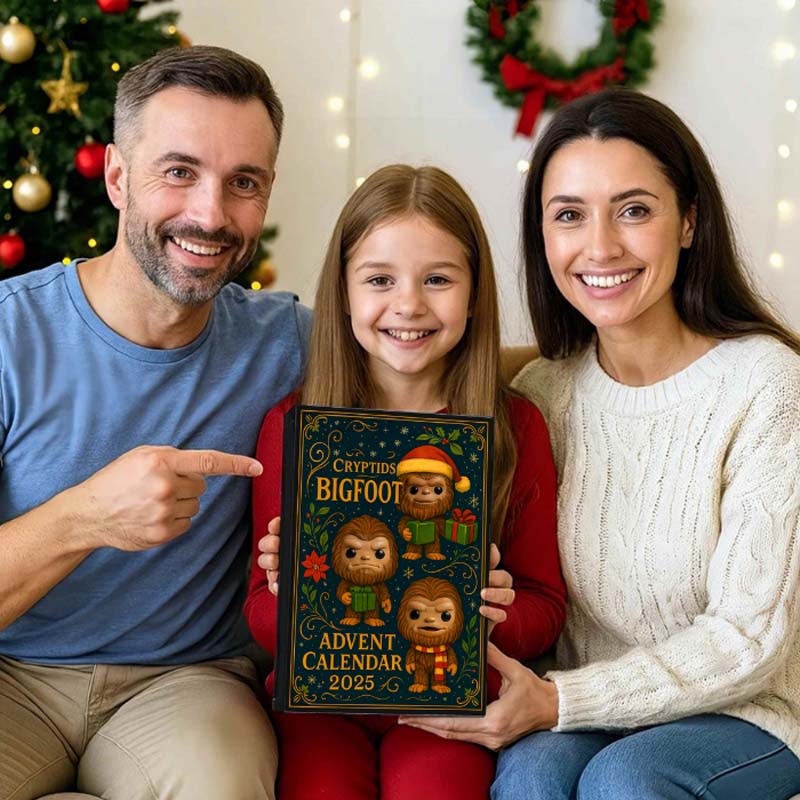 🎄Vánoční Bigfoot odpočítávání Blind Box