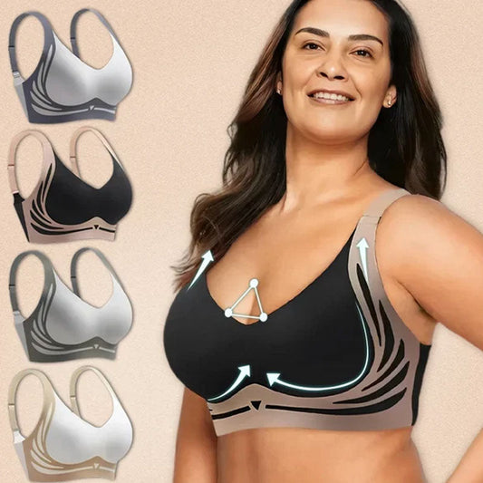 🎁 Super geraffter BH | Kabelloser Push-up-BH👍Keine schlaffen Brüste mehr
