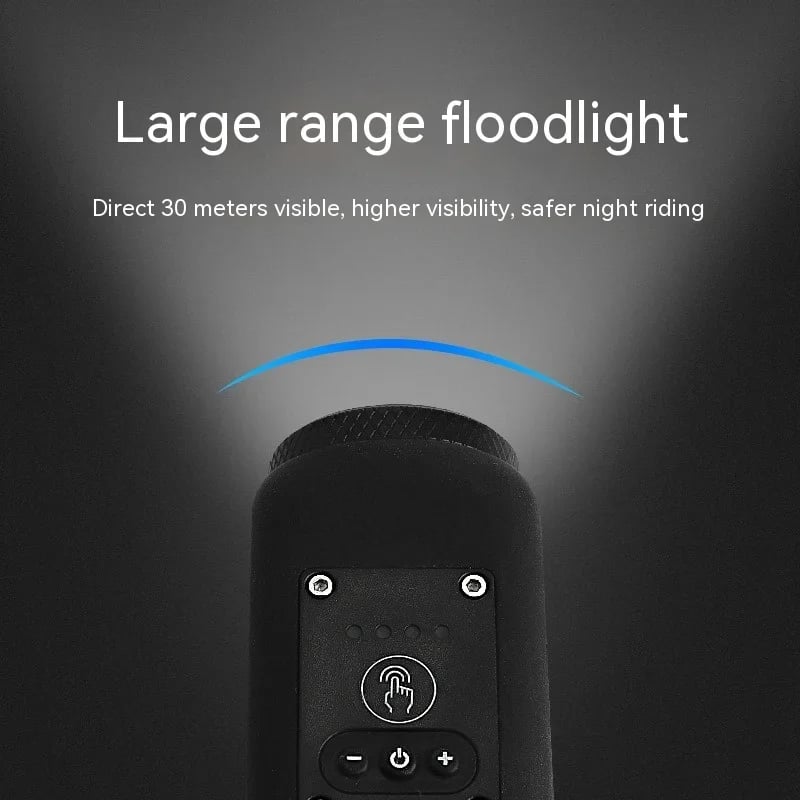 🔥Vánoční výprodej 49 % sleva🎄2 v 1 – světlo a klakson na kolo