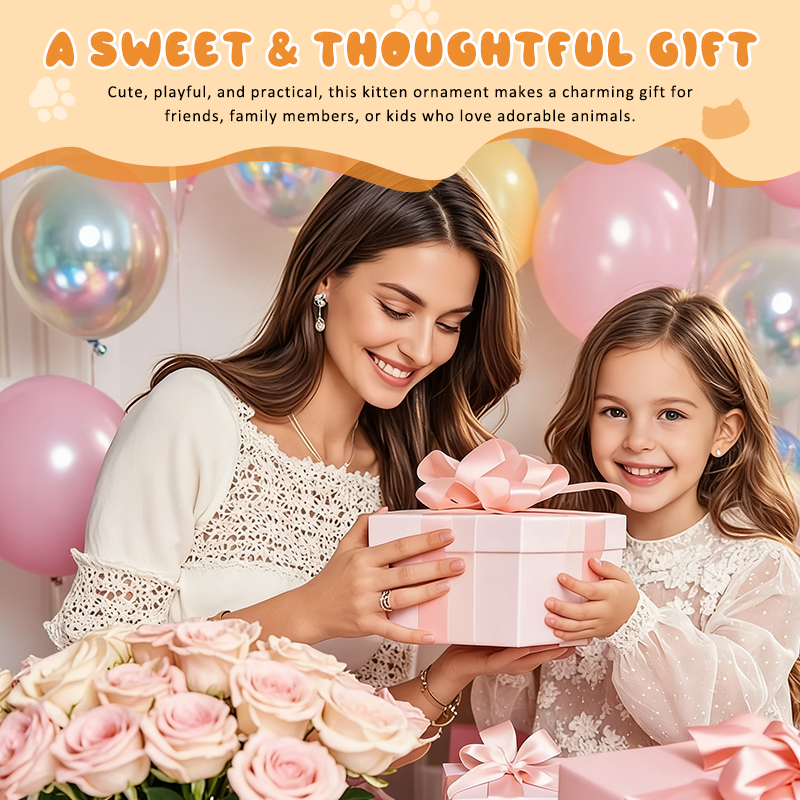 Cute Kitten Plush Gift 🐱