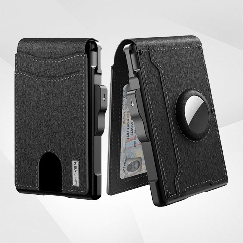 Klappe Metall Kartenetui Brieftasche