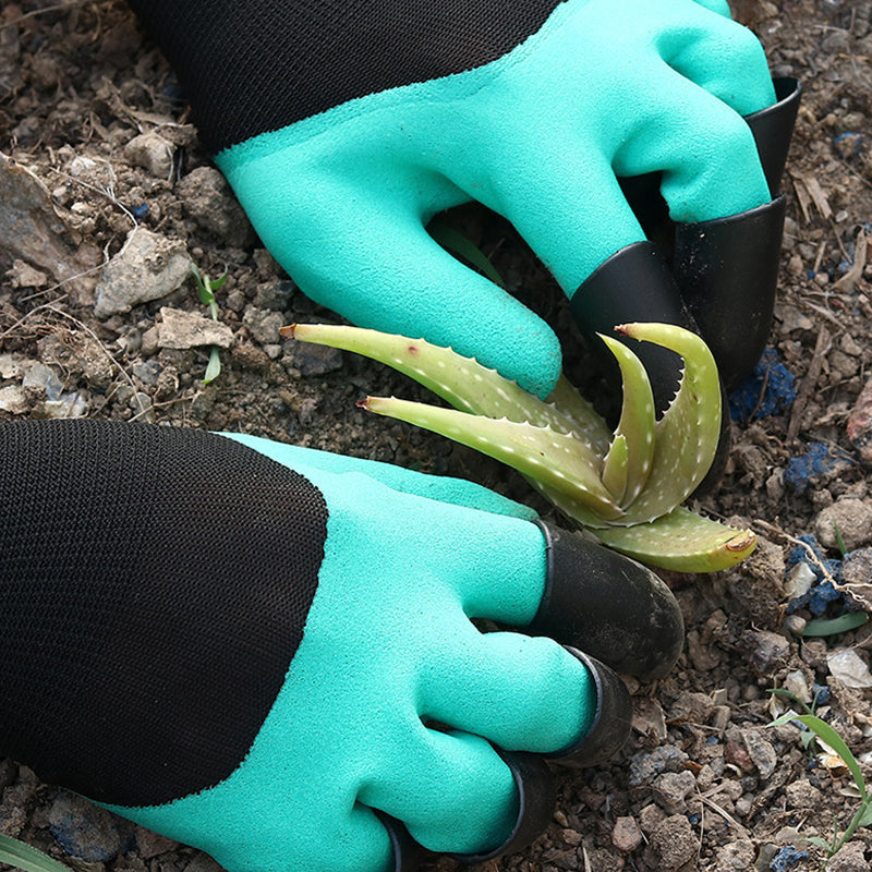 Gartenhandschuhe mit Krallen