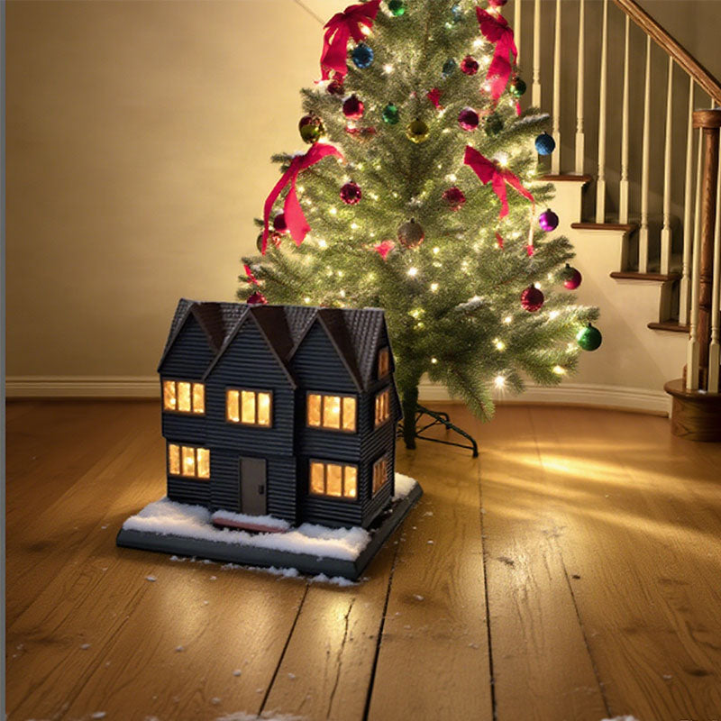Christmas Ornaments Incense Burner House
