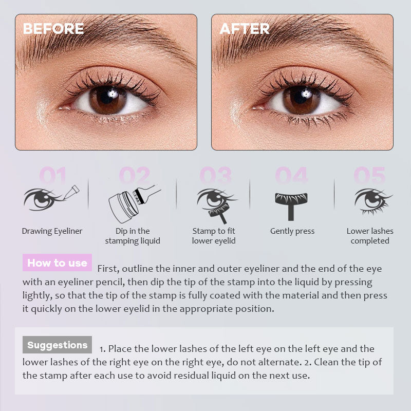 Wimpernstempel-Set