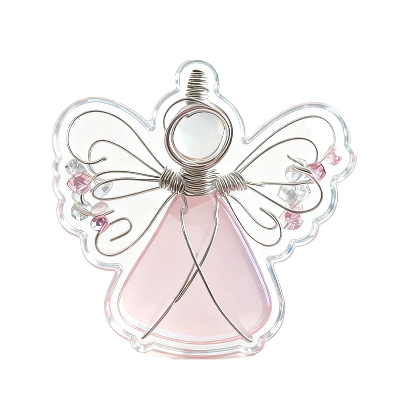 🌊Ručně vyrobená andělská ozdoba