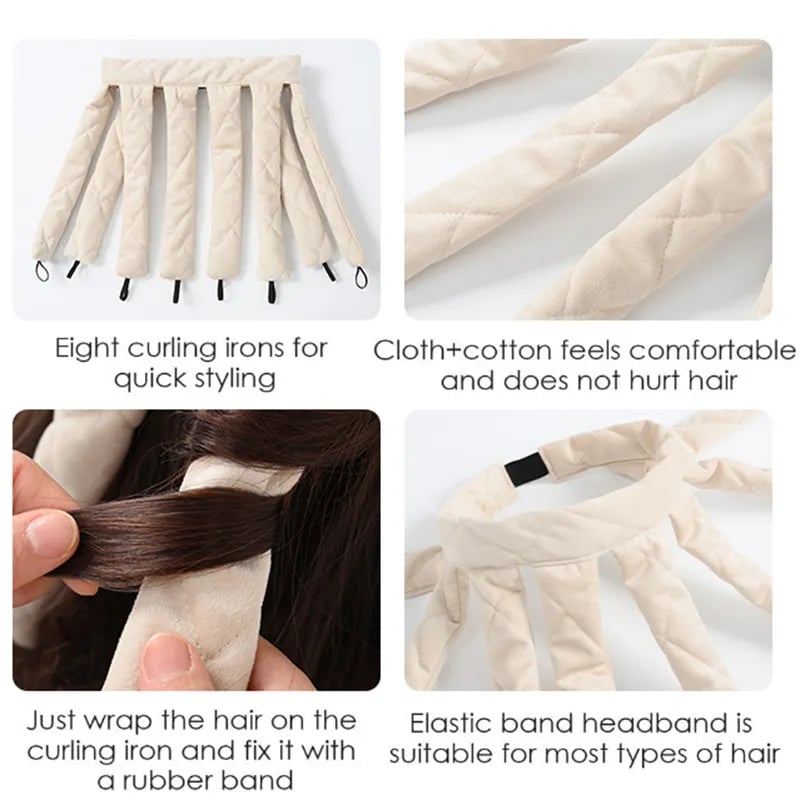 💥SALE💥Overnight Hair Ties|Heat-Free Curling Tongs