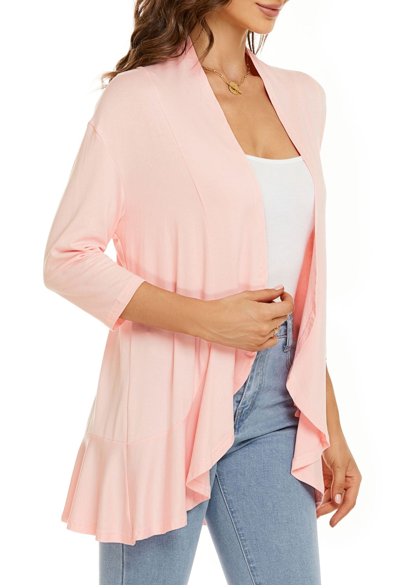 Legere, leichte Cardigans mit offener Vorderseite für Damen