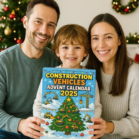 Adventní kalendář stavebních vozidel 2025