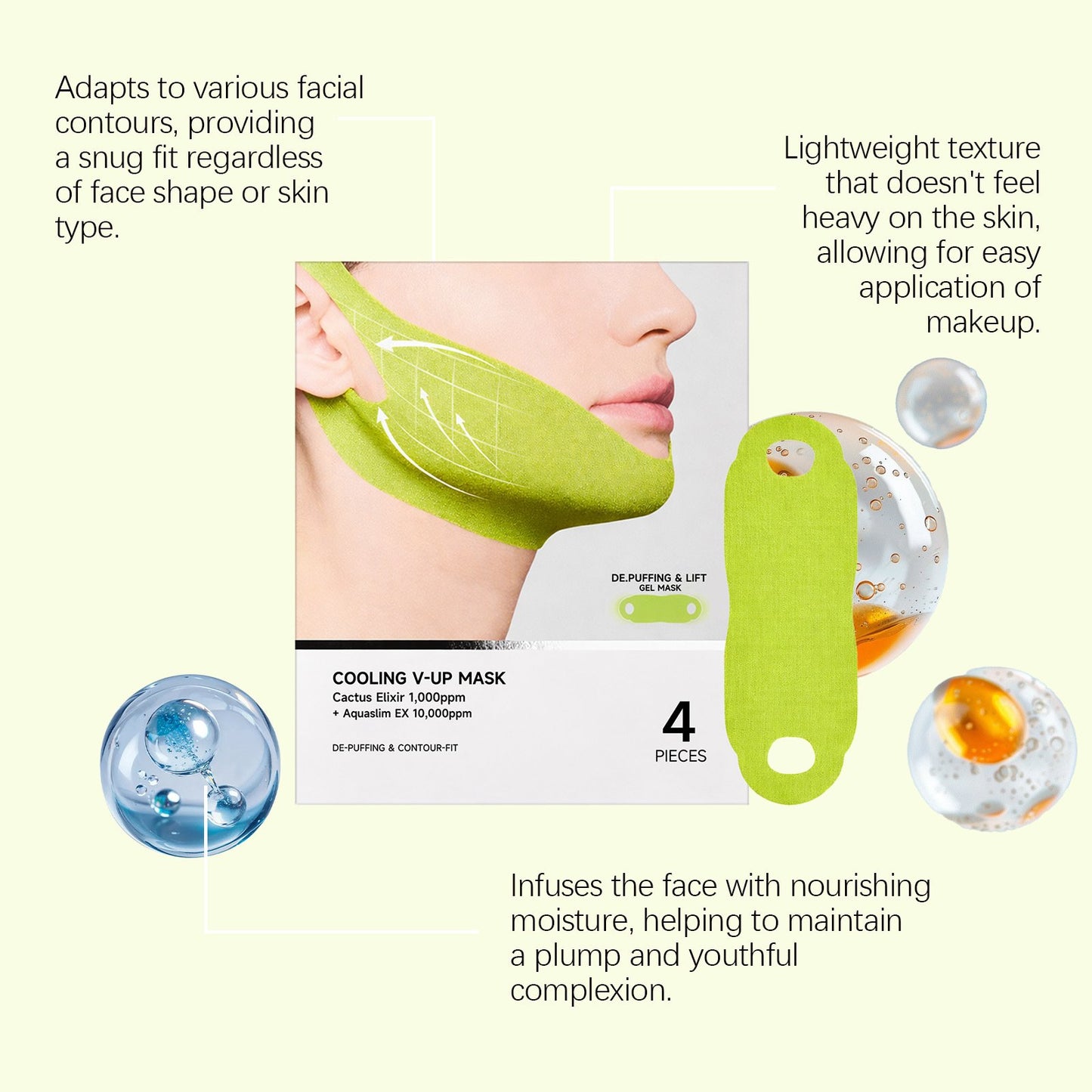 V-Lifting Mewing Band (4x Masks Per Pack)