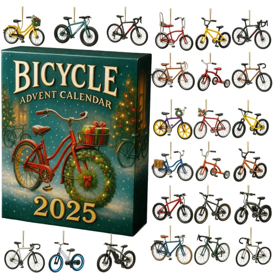 Adventní kalendář s motivem jízdních kol 2025