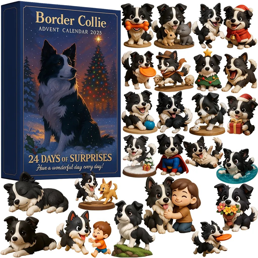 Adventní kalendář Border Collie 2025