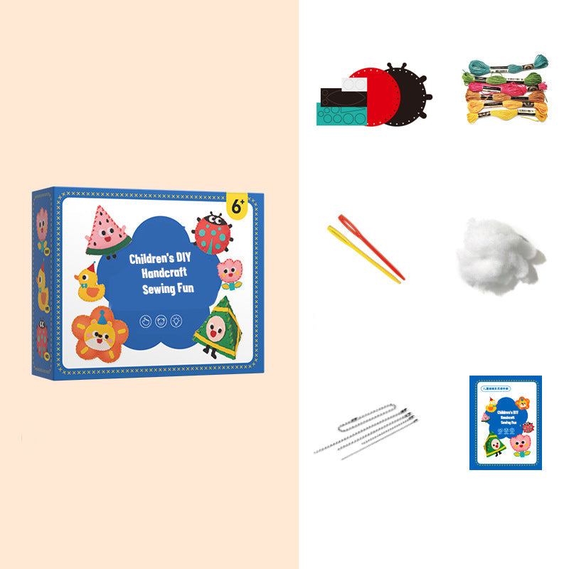 Bastelspaß für Kinder Nähen