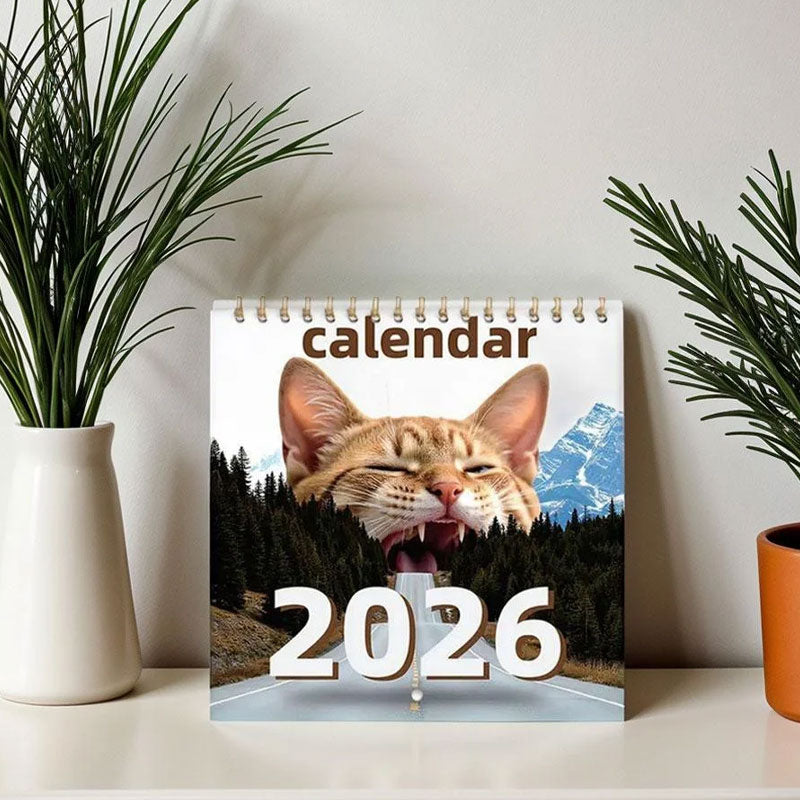 🔥Vánoční výprodej 49 % sleva🎄Kočka Kalendář 2026