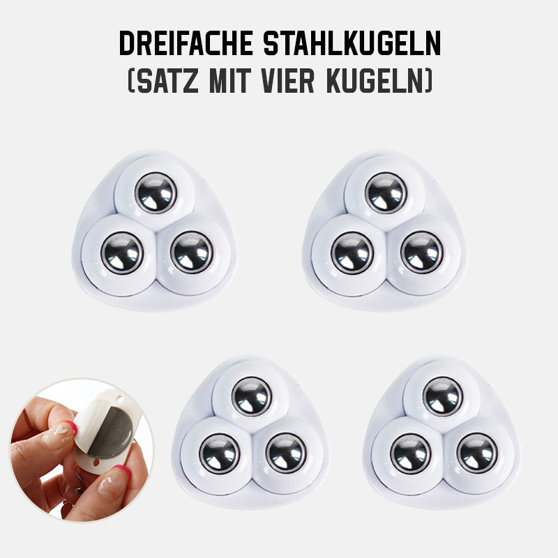 Klebende Kugelrolle
