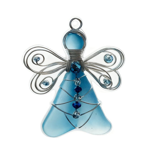 🌊Ručně vyrobená andělská ozdoba