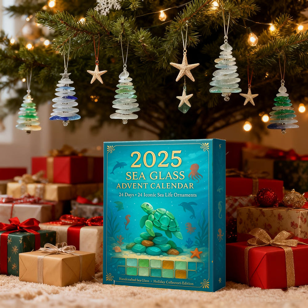 Adventní kalendář Sea Glass 2025 · Poklady oceánu