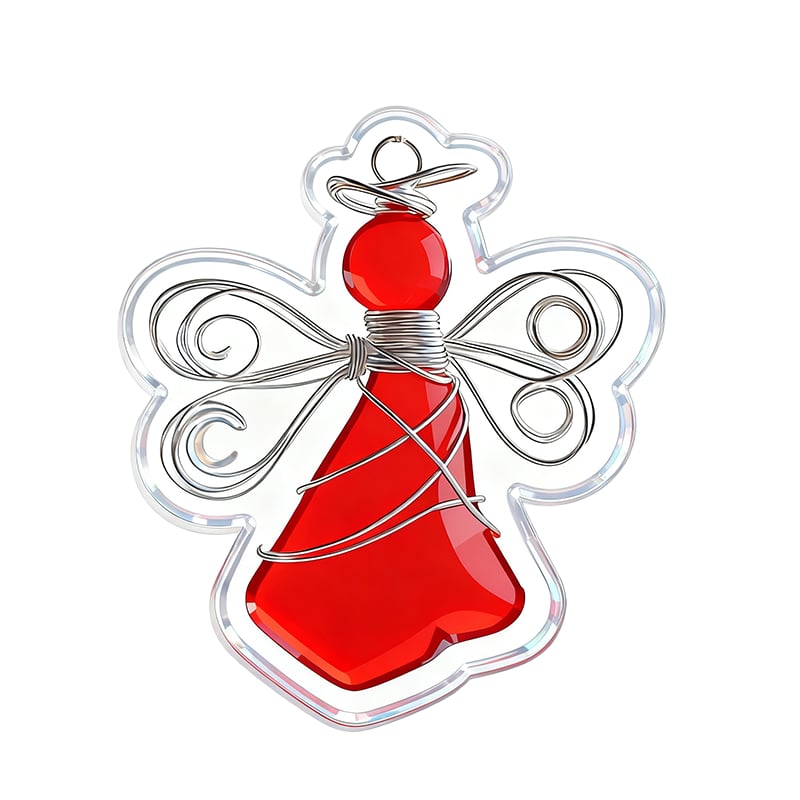 🌊Ručně vyrobená andělská ozdoba