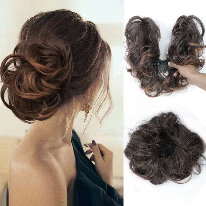 🥰Der beste Seitenkamm Clip in Haar-Accessoires-Perücke✨
