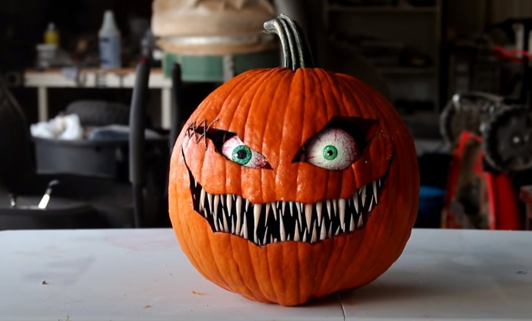 🔥Halloween Hot Sale 50% OFF🔥 Gruseliger Halloween-Kürbis🎃