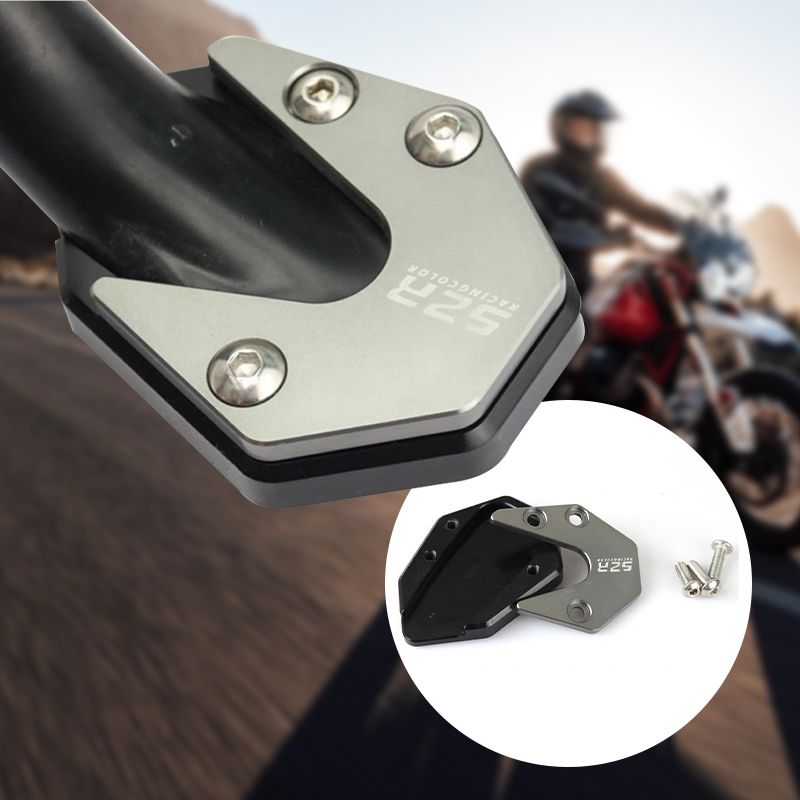Motorrad Kickstand Fuß Seitenständer Erweiterung Pad
