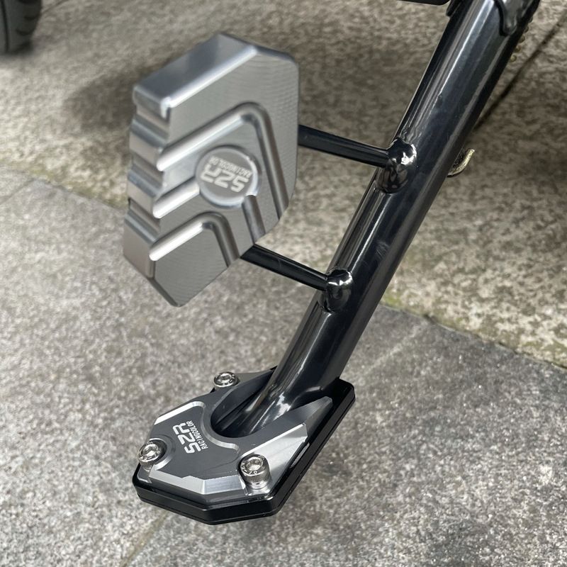Motorrad Kickstand Fuß Seitenständer Erweiterung Pad