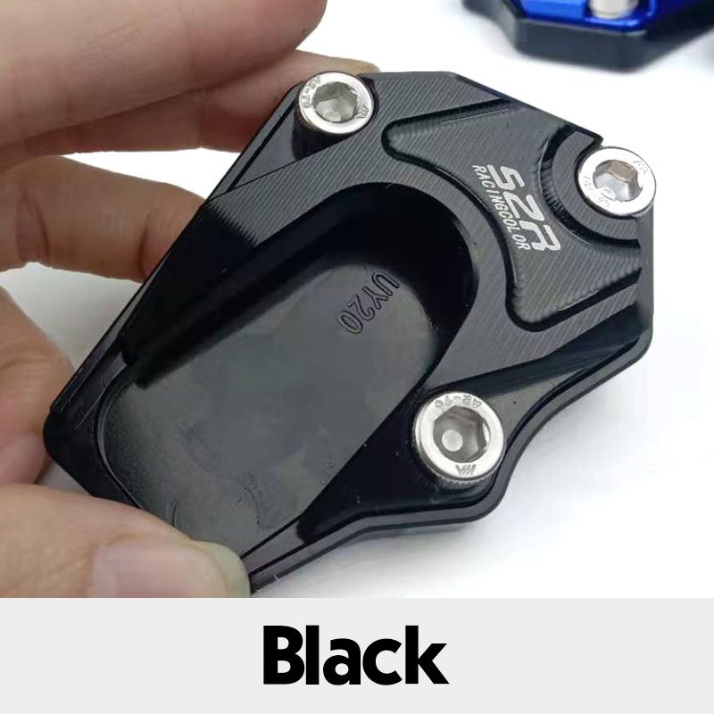 Motorrad Kickstand Fuß Seitenständer Erweiterung Pad