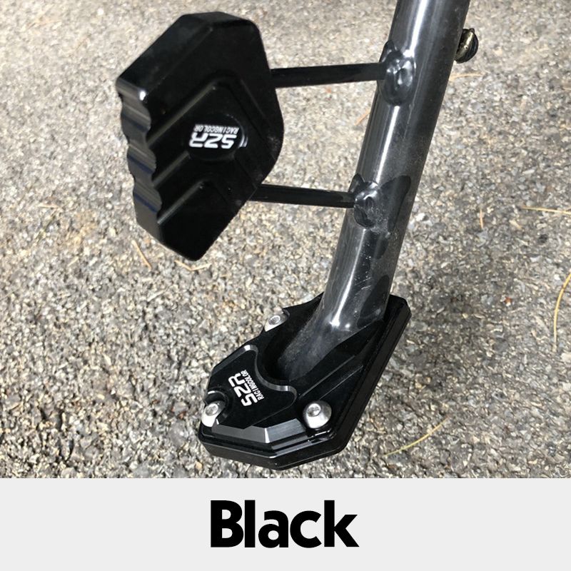 Motorrad Kickstand Fuß Seitenständer Erweiterung Pad