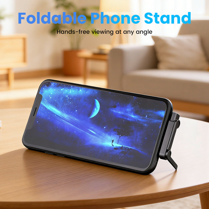 📢📢Big Sale Now On!⏰Fast Charging Adapter with 360° Foldable Phone Stand