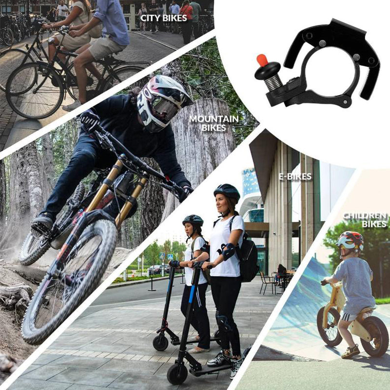 🚲🔔 Invisible aluminium bike bell – Ideal for mountain bikes, a handy bike accessory