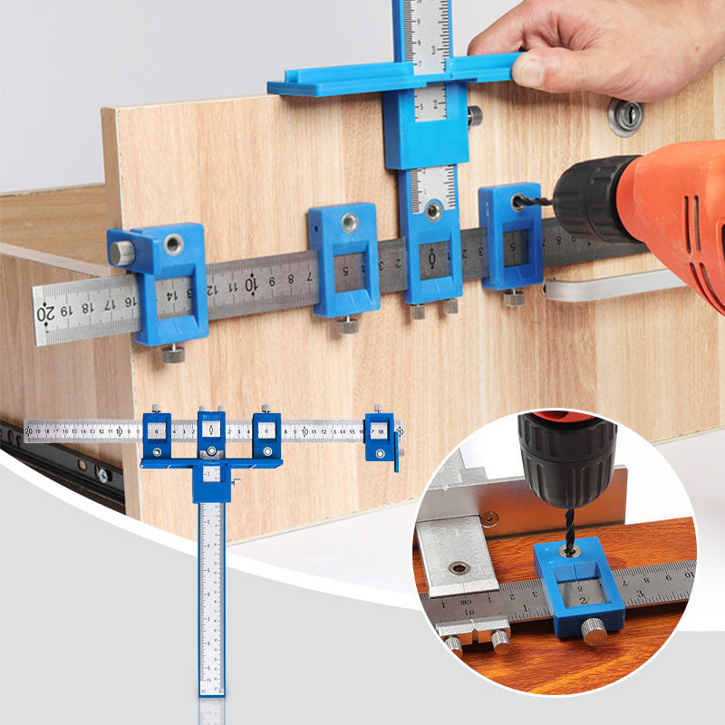 🛠️✨ Half price today! Drill jig for cabinet hardware — Quick and precise installation 🚪🔧
