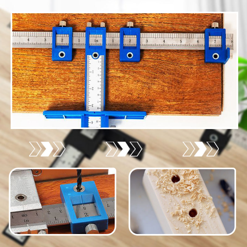🛠️✨ Half price today! Drill jig for cabinet hardware — Quick and precise installation 🚪🔧